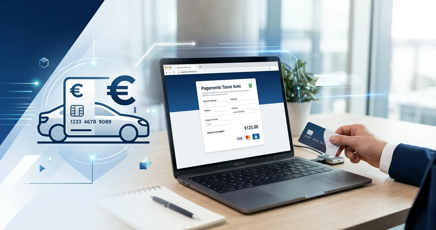 Pagare il bollo auto con carta di credito online - Guida pagamenti tasse 2026