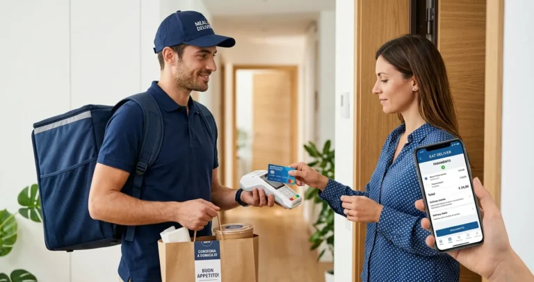 Pagare con buoni pasto su Glovo tramite carta elettronica e app di food delivery
