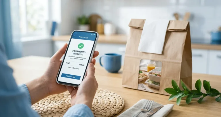 Pagare con Satispay su Deliveroo - pagamento digitale food delivery