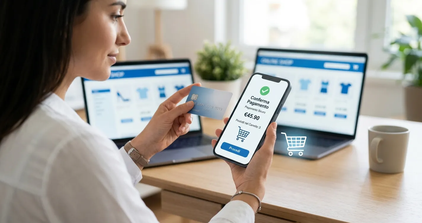 Satispay su Amazon pagare - smartphone con app di pagamento e acquisto online