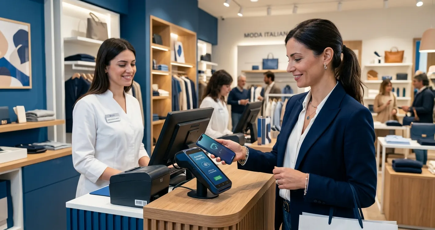 Pagamento con Scalapay nei negozi fisici tramite smartphone al POS