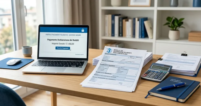 Pagare modello 730 online - dichiarazione dei redditi e pagamento telematico da computer
