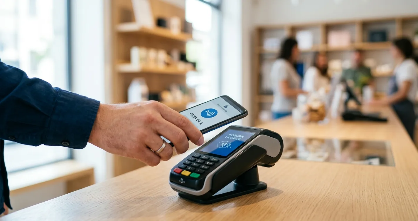 Google Pay Italia come funziona: pagamento contactless con smartphone Android su terminale POS