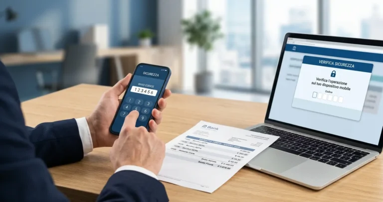 Controllo IBAN online: verifica del codice bancario e identificazione della banca su smartphone