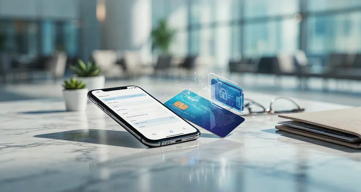 Persona che prenota un hotel sullo smartphone e sceglie di pagare con PayPal su Booking